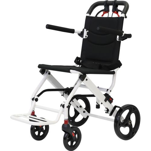Antar AT52316 Lightweight Folding Transport Wheelchair