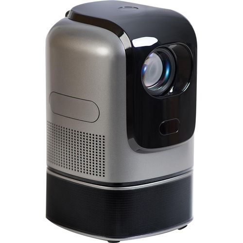 Projektor 1080P Heimkino Android 9.0 Videoprojektor unterstuetzt 4K-Dekodierung 100-Zoll-Display Gleiche Bildschirmtechnik Filmprojektor mit einziehbarer Stange Autofokus Trapezfunktion Eingebauter 5W-Lautsprecher mit mehreren Anschluessen Unterstuetzt TV-Box Computer Laptop fuer Heimkino Outdoor Media Player Unterhaltung