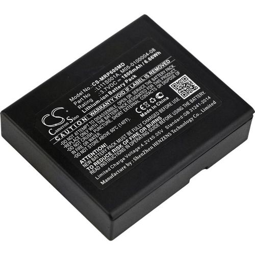 TECHTEK Akku Kompatibel mit [Mindray] DPM2, Oxymetre Pouls PM60, PM60, PM60 pulse oximeter, pulse oximeter PM60 Ersetzt 022-000008-00, für LI11S001A