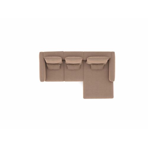 Wohnzimmer Ecksofa Beige Polstermöbel Couch JVmoebel