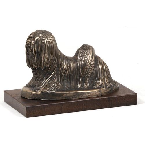 Lhasa Apso, Lhasaterrier, Löwenhund - Hundestatue, Figur für Büro, Trophäe für Hundeausstellung von Art-Dog brand