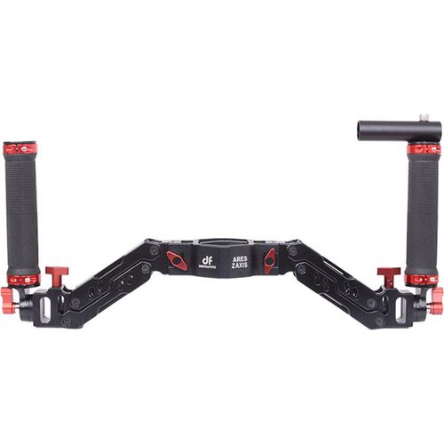 DF DIGITALFOTO ARES Z-Achsen-Kardanfeder-Doppelgriff Flexibler Daempfer Abnehmbarer Doppelgriff-Kardangriff fuer Zhiyun Crane 2 FeiyuTech AK2000 / 4000 Moza Air Cross 3-Achsen-Kardan-Zubehoer