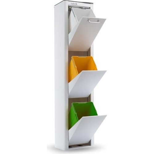 DON HIERRO - CUBEK - Mülleimer / Abfalleimer Mülltrennsystem 60L - 3x20L