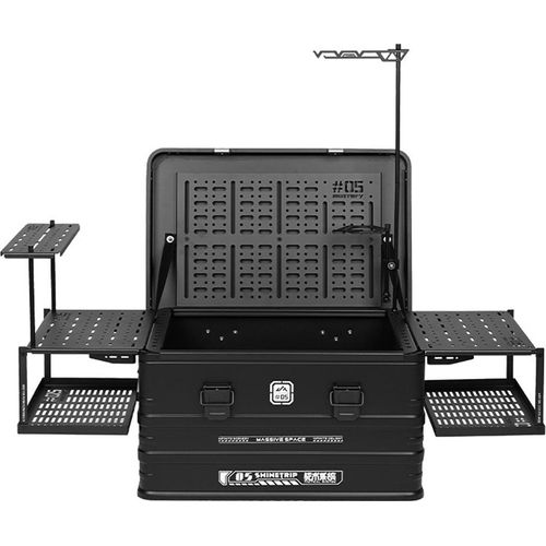 Outdoor Camping IGT Aluminium Koffer Modular Combo Aluminium Kaffee Koffer Set