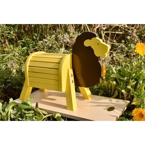 Kleiner Reitlöwe - Reittier aus Holz