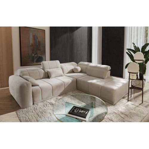 Wohnzimmer Sofa L-Form Polsterecke RAVELLO VII Farbe wählbar