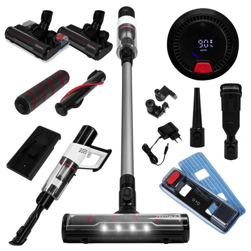 Zeegma Staubsauger Zonder Klaar Base kabellose intelligente Technologie, intelligenter Staubsensor - Schwarz