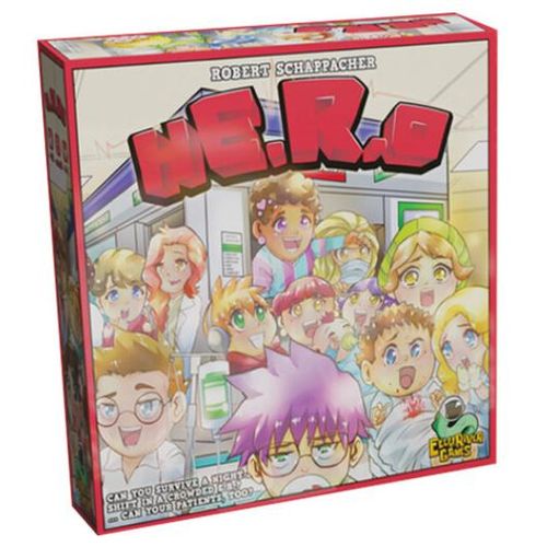 H.E.R.O. - Das Notaufnahme Brettspiel (Grundspiel + 3 Erweiterungen)
