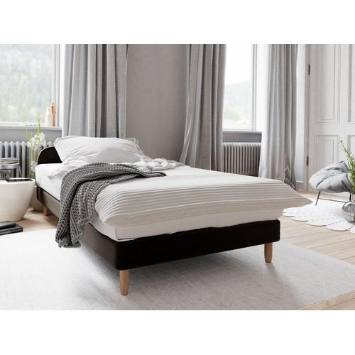 Bett für Teenager 90x200 HENRYK 2 – braun