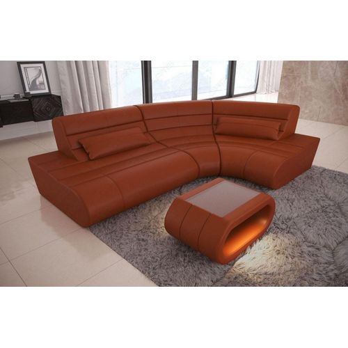 Ledersofa Concept L Mini Echtleder