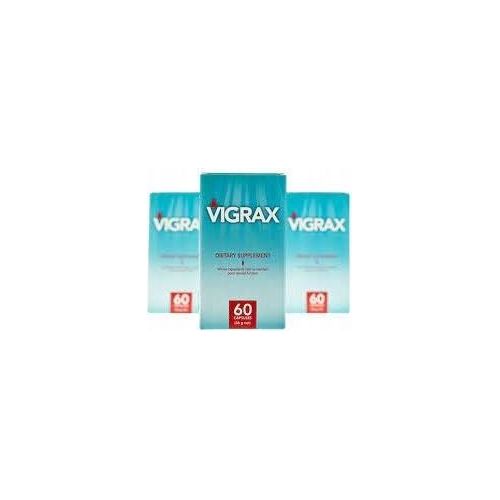 3X Vigrax-Kur Für Starke Männlichkeit Mit Muskatblütenextrakt