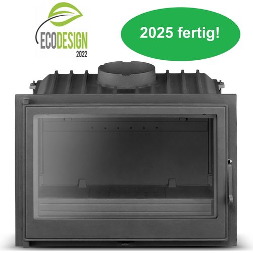 Gusseisen Kamineinsatz FERGUSS LUX 18 11,9 kW 14 kW mit Blmschv2 Ecodesign2022
