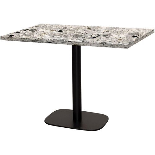 Tisch 120 x 70 cm – Runder Terrazzo-Cepp