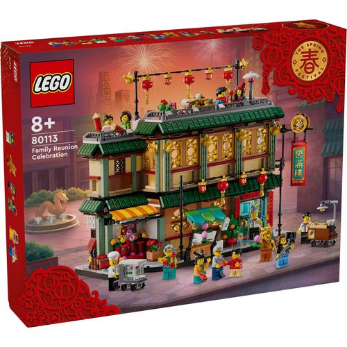 LEGO Chinese Festivals Family Reunion Celebration 80113, Bausatz, 8 Jahr(e), Kunststoff, 1823 Stück(e), 4,35 kg