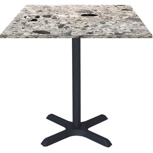 Tisch 70 x 70 cm – Modell Dina Terrazzo Cepp