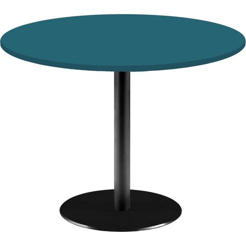 Runder Tisch Ø 120 cm – Preußischblaues Rom-Modell