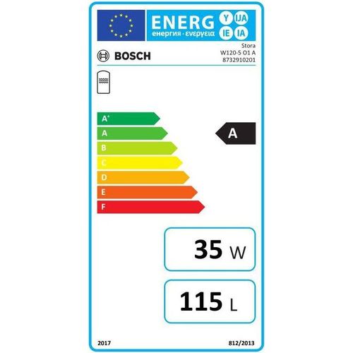 BOSCH untensteh. Systemspeicher STORA W 120-5 O1 A, 980x600, 120 L, silber