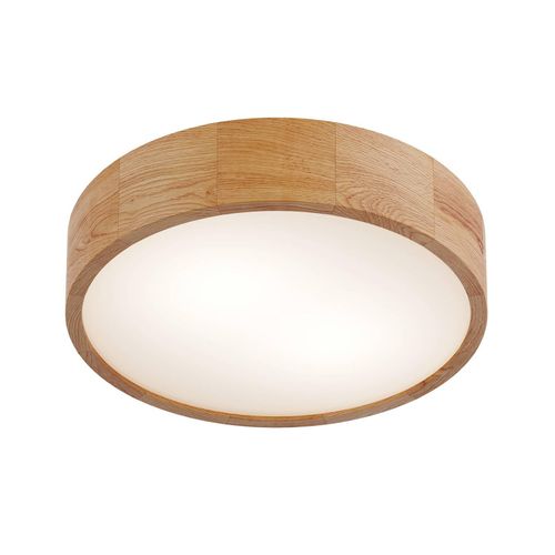 Envostar Deckenleuchte Kerio, Ø 37 cm, Eichenholz natur