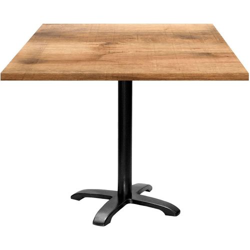 Tisch 90 x 90 cm – Modell Bazila, helles Tannin