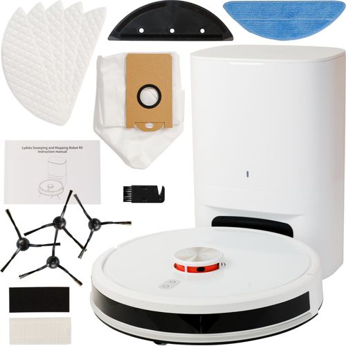 Saugroboter Lydsto R5 Edge Wischfunktion Staubsauger MiHome Randreinigung Mop