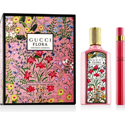 Gucci Flora Gorgeous Gardenia EDP 100 ml + EDP MINI 10 ml (woman)
