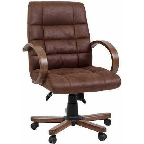 Computersessel Braun Chefsessel Kunstlederpolsterung Polsterung Bürodrehstühle