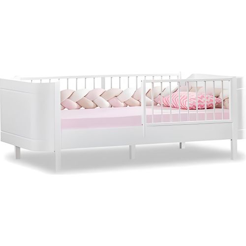 Stilvolle Kinderbett Weiß Bett Kinderzimmer Kinderzimmermöbel Holz neu