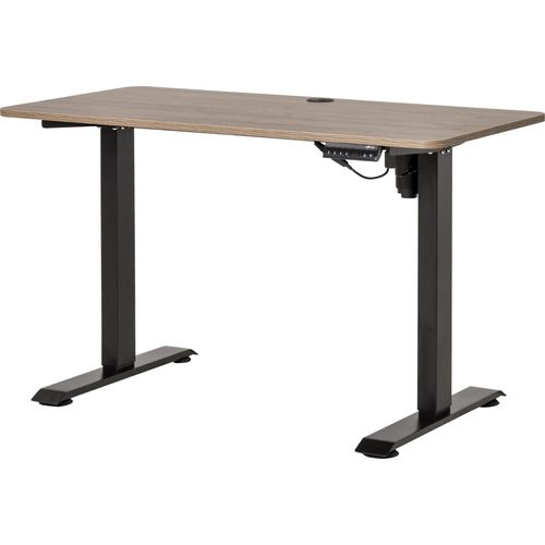 Vinsetto Macro Stehpult, höhenverstellbarer Schreibtisch mit 4 intelligenten automatischen Speichertasten für Büro und Zuhause, 120 x 60 x 72–116 cm, Schwarz