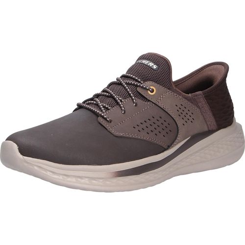 Skechers Herren Slipper, braun(braunchoc), Gr. 411/2