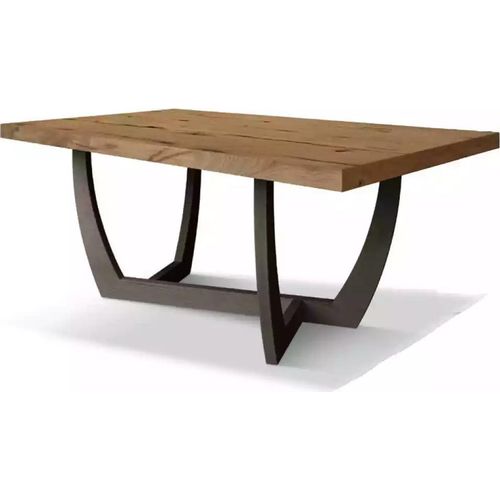 Esszimmer Küchentisch Esstisch 180cm Holz Esstische braun modern 180x90