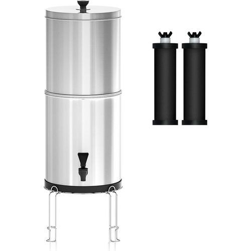 Schwerkraft-Wasserfiltersystem Wasserfiltrationseimer fuer Zuhause, Outdoor, Camping, Wandern, Notfallvorsorge