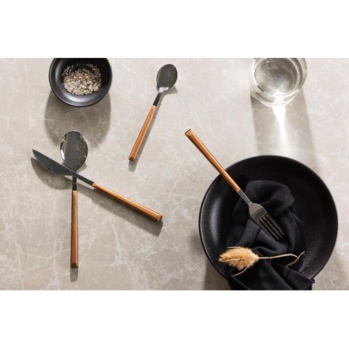 Besteck-Set JUBLIE Essbesteck 24-Teilig - aus rostfreiem Stahl