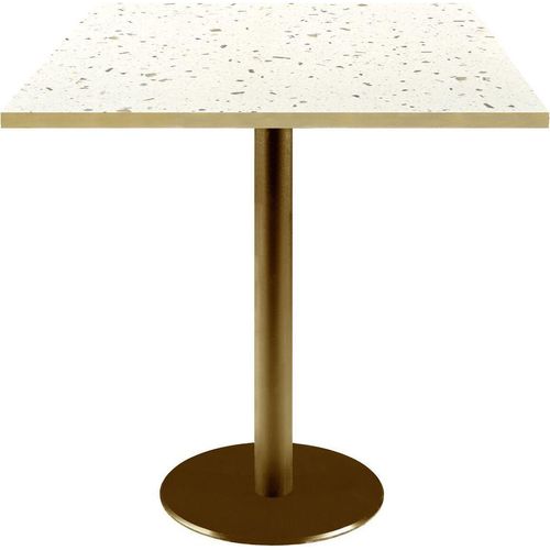 Tisch 70 x 70 cm Rom Bistro Terrazzo