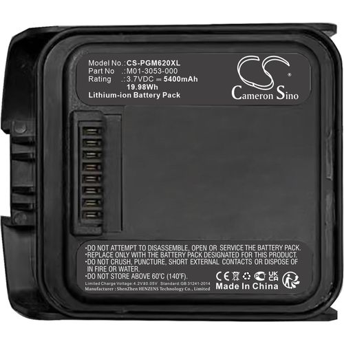 TECHTEK Akku Kompatibel mit [RAE Systems] MultiRAE, MultiRAE Benzene, MultiRAE Lite, MultiRAE Pro, für [MicroRAE] PGM-6208, PGM-6228 Ersetzt M01-305