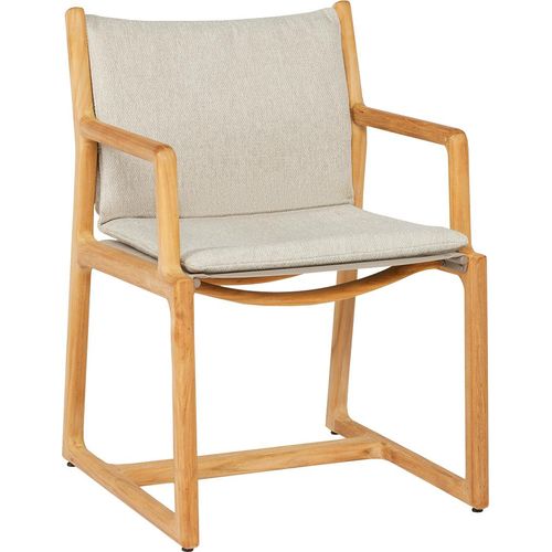 SUNS TERMOLI Dining Chair Teak/Batyline Taupe