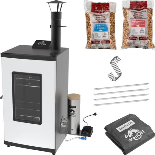 Browin Elektrischer Räucherofen Dragon Mit Rauchgenerator 65 L