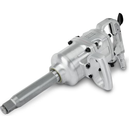 EBERTH Druckluft Schlagschrauber mit 1 Zoll Aufnahme und 1/2 Zoll Druckluftanschluss, 1620 Nm, lange Spindel, Hochleistungs-Doppelschlagwerk