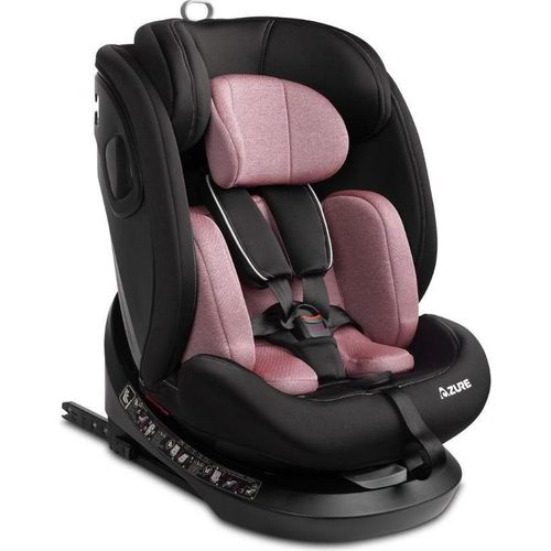 CARETERO Azure i-Size Autositz Kinder 40-150 cm 360 Autokindersitz ISOFIX, Rosa