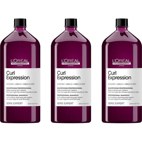 Curl Expression Anti-Buildup Cleansing Jelly 3x1500 ml