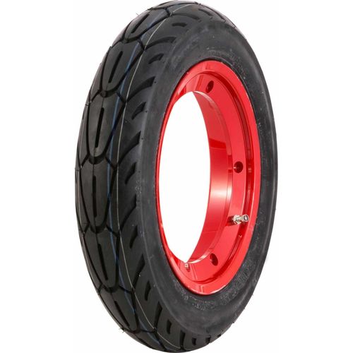 SIP Performer 10 Tubeless Räder Aluminium Rot bis 150 km/h genehmigt KBA 51612