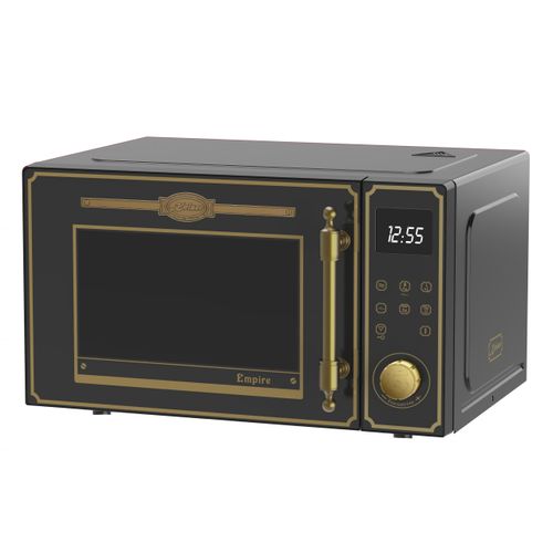 Kaiser Empire M 2530 Em Retro Mikrowelle 25L Mikrowellenherd mit Heißluft Grill 25 Funktionen