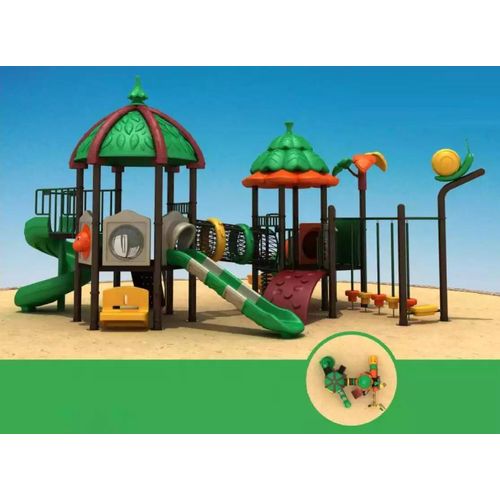 Spielturm mit Rutsche Dschungel Typ Spielplatz Kinderspielplatz Spielplätze