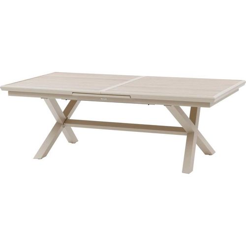 Hespéride - Gartentisch "axiome" ausziehbar leinen &amp ton 10 plätze aus aluminium