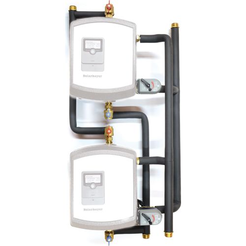 Solarbayer Kaskadenverrohrung für 2 Stationen FRIWA 25/45 Frischwasserstation