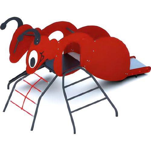 Kinderzone Rutschbahn Rutsche Klettergarten Spielplatz Vergnügungsbereich