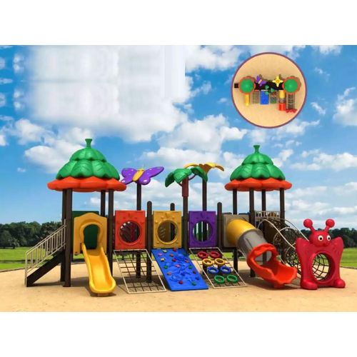Unterhaltung für Kinder Bunter Spielplatz Unterhaltung Outdoor Neu
