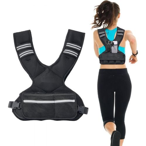 Gewichtsweste für Lauftraining - Einstellbare Trainingsweste mit Gewichten 5–9,1 kg - Fitness-Gewichtsweste für effektives Training