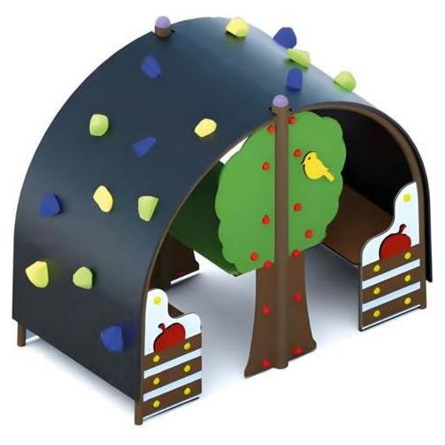 Spielhaus Kletterhaus Spielburg Kinderspielhaus Waldhaus VersteckhausZwergenhaus