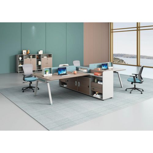 Team Schreibtisch Projekttische Coworking Workstations Tisch Kombiarbeitsplätze