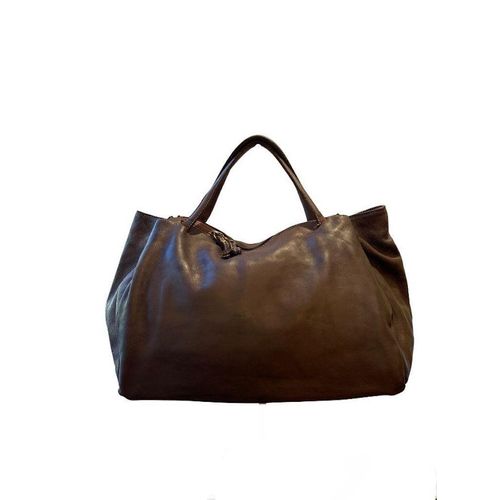 BZNA Handtasche Diana braun Designer Schultertasche Tasche Ledertasche